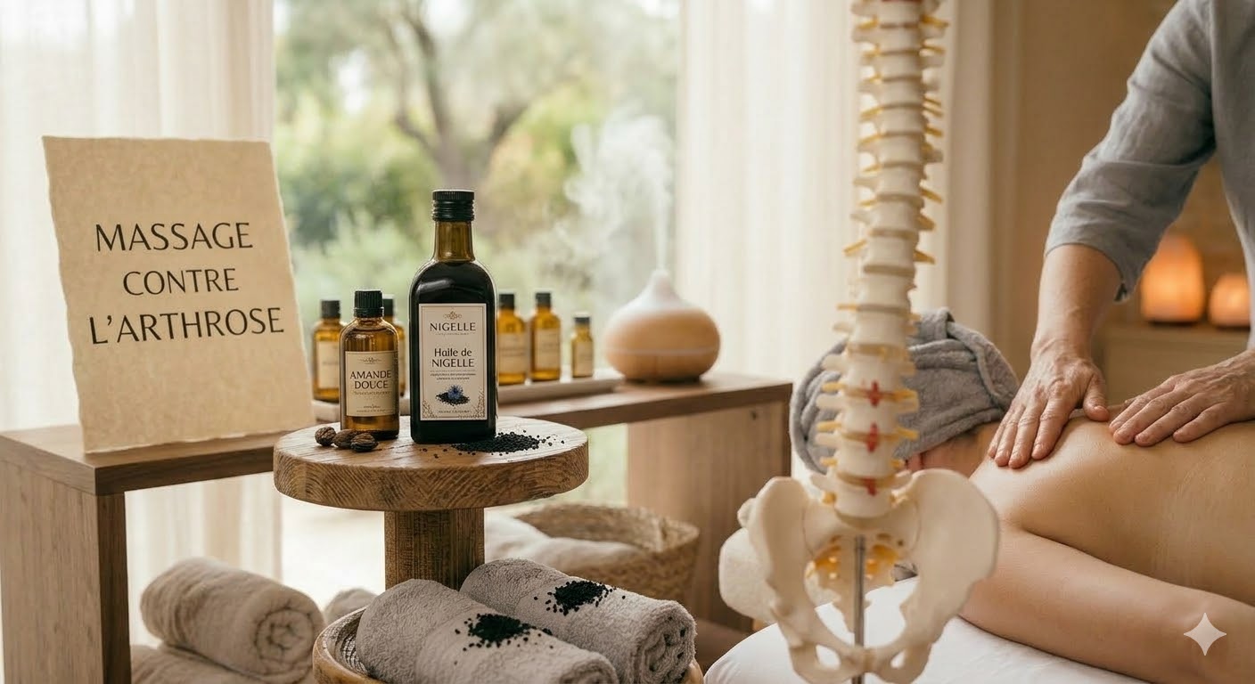 Massage arthrose seniors à domicile Var