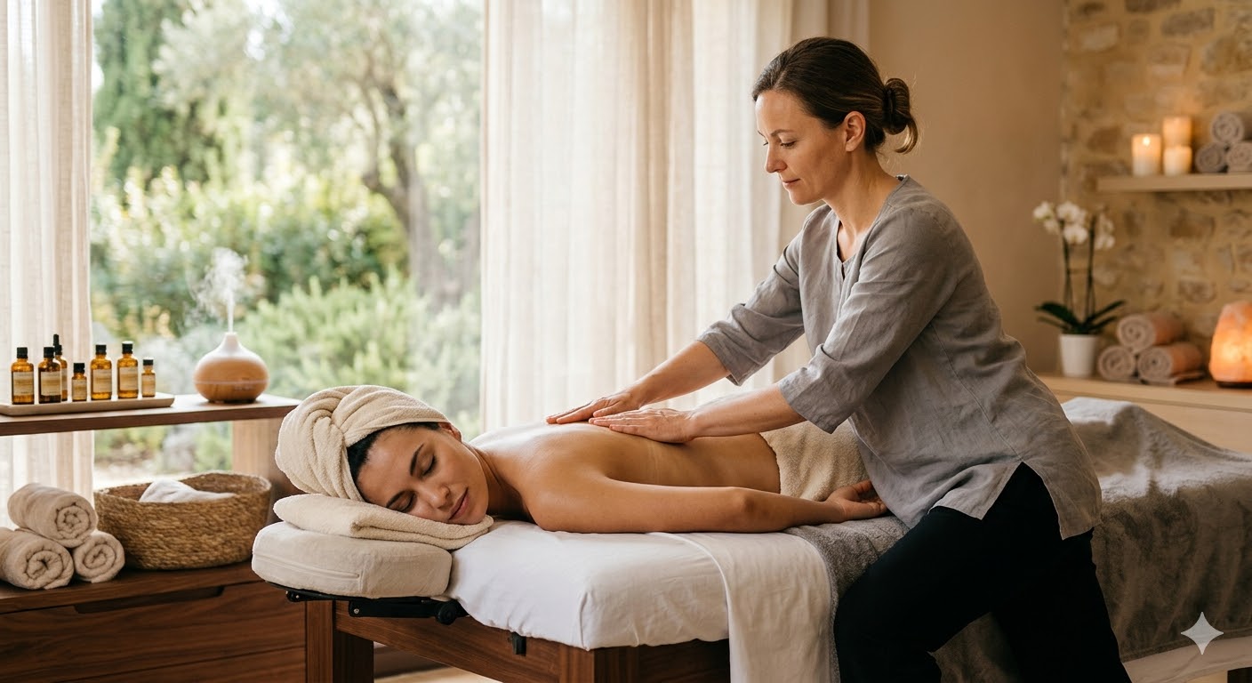 Massage corps complet à domicile Draguignan